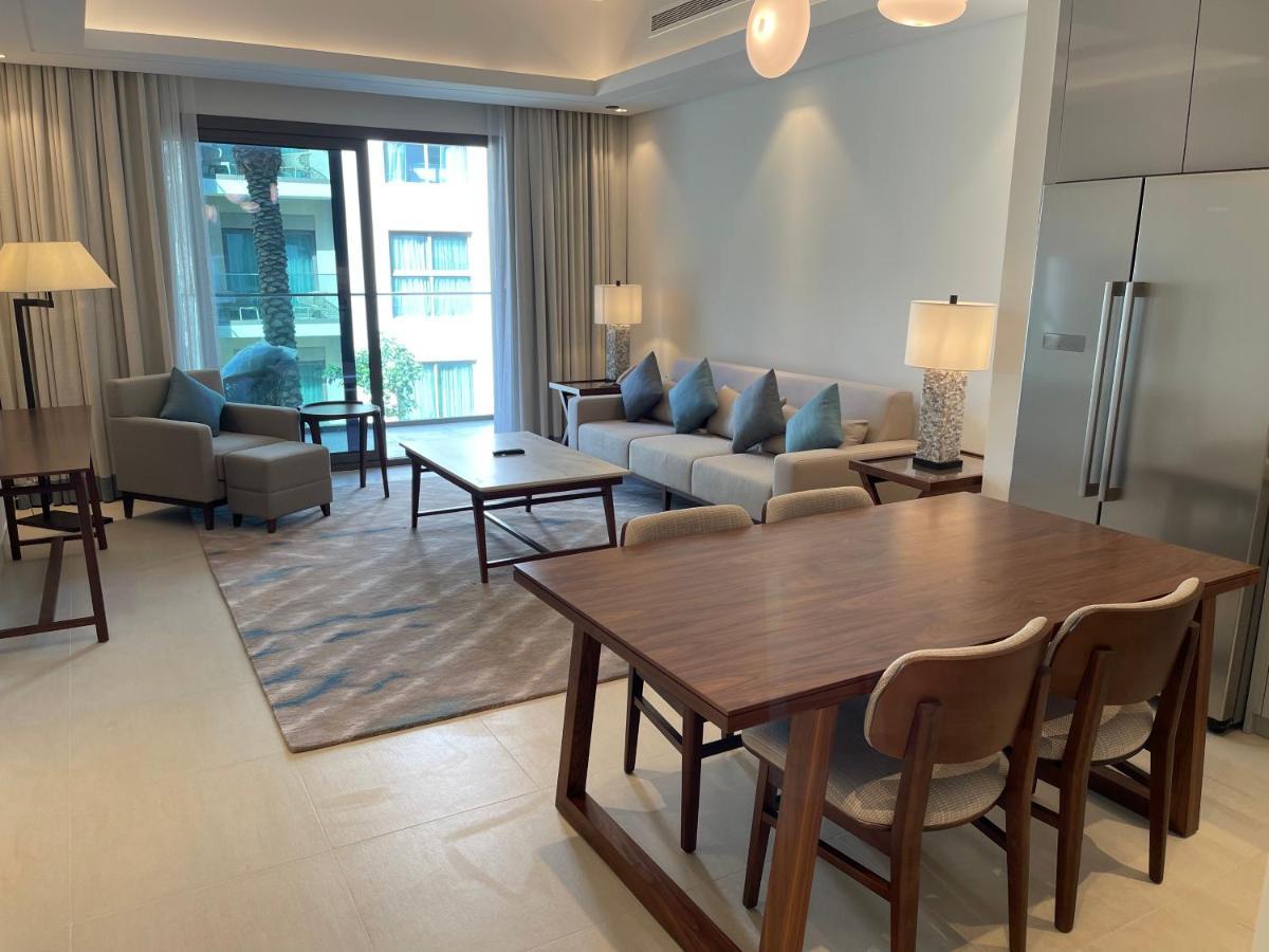 شقة فاخرة في فندق العنوان ريزدينس Two Bedrooms Apartment At Address Residences Sharm Екстер'єр фото